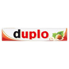 Duplo oplatka v mléčné čokoládě s lískooříškovou náplní  18,2 g